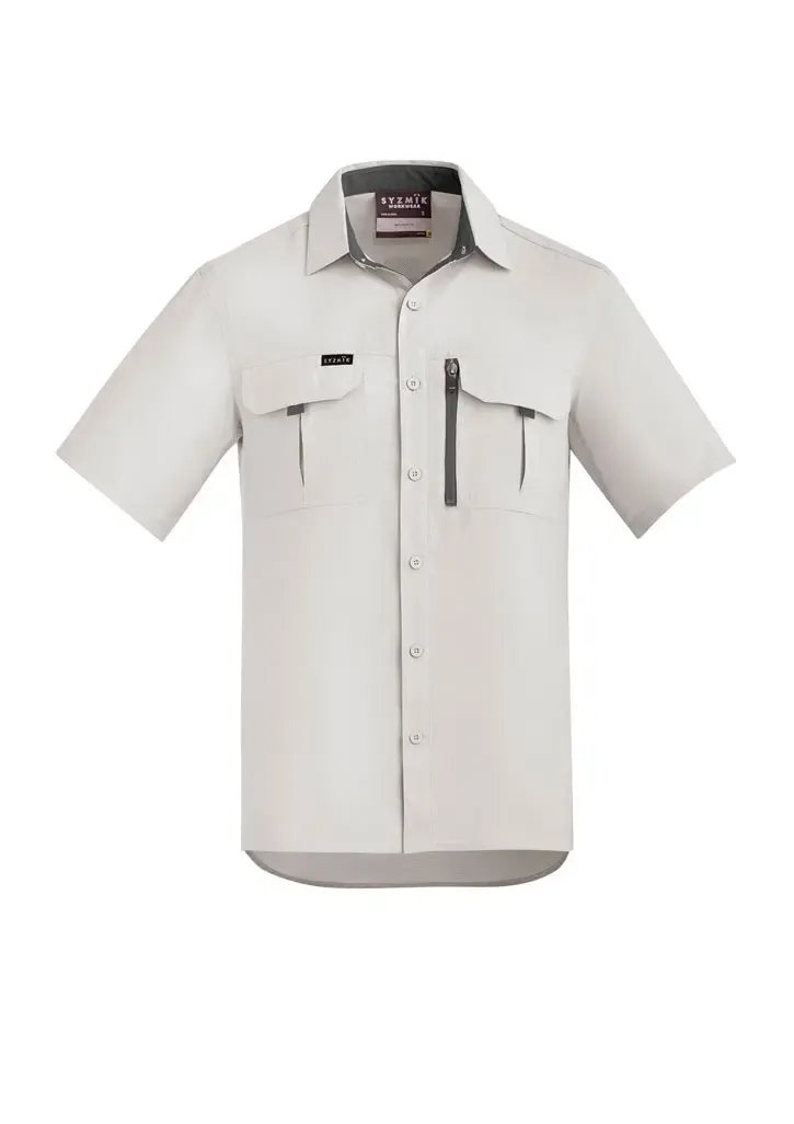 SYZMIK Men's Outdoor Short Sleeve Shirt ZW465